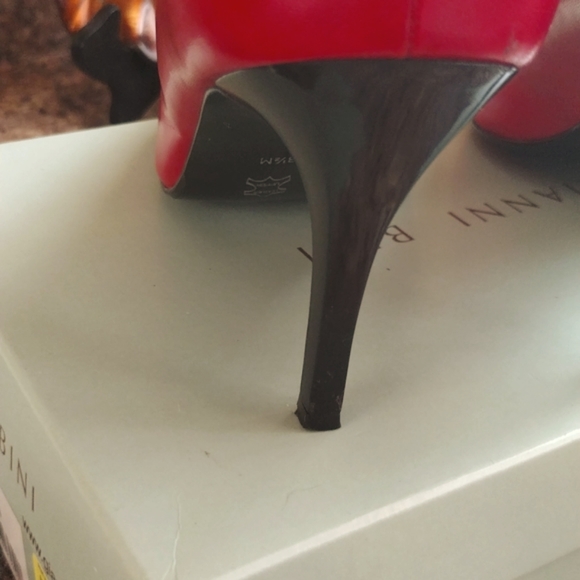 🔥HOST PICK🔥 Gianni Bini Candy 🍎 Red leather  👠 - Picture 5 of 13